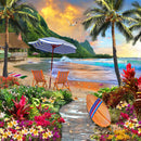 Hawaiian Life (Square) Jigsaw Puzzle by Artist MGL Licensing and Manufactured by QPuzzles in Queensland