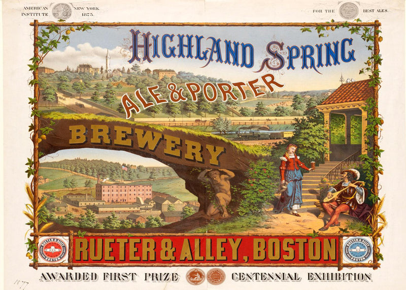 Highland Spring Brewery (Landscape) Jigsaw Puzzle by Artist QPuzzles and Manufactured by QPuzzles in Queensland