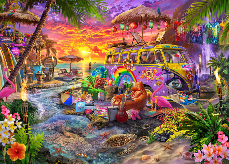 Hippy Beach (Landscape)
