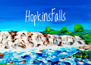 Hopkins Falls (Landscape) Jigsaw Puzzle by Artist Karen McKenzie and Manufactured by QPuzzles in Queensland