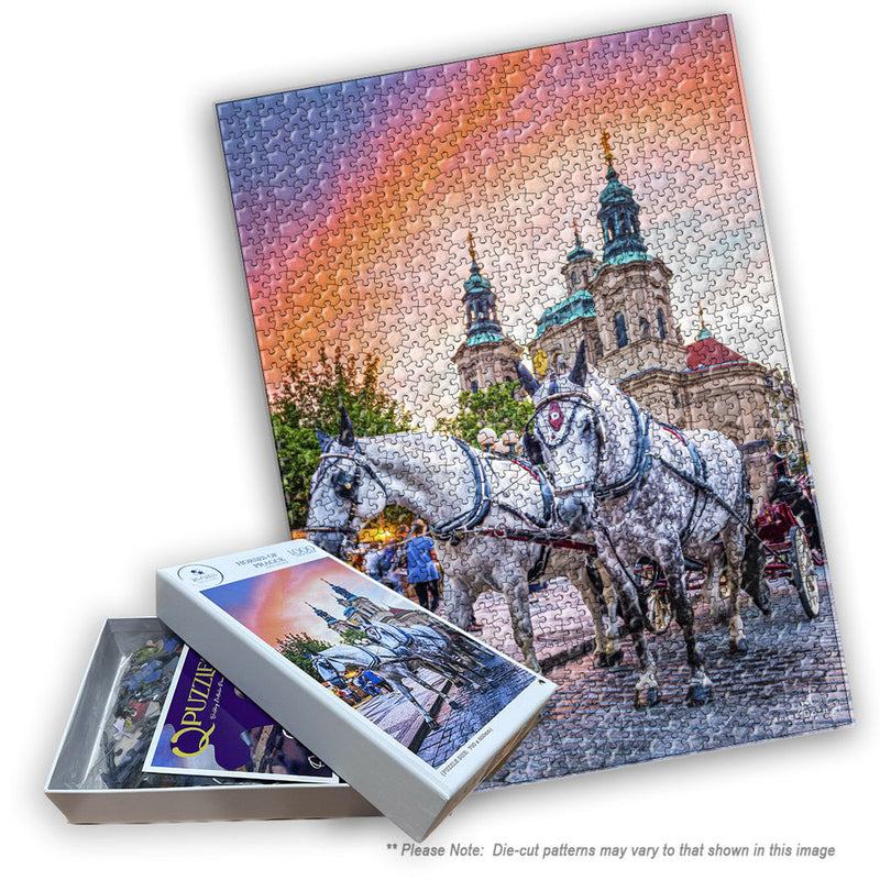 Horses of Prague (Portrait) QPuzzles