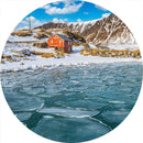 Ice Lillys (Round) Jigsaw Puzzle by Artist Jaime Dormer and Manufactured by QPuzzles in Queensland