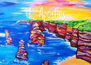 Iconic Twelve Apostles (Landscape) Jigsaw Puzzle by Artist Karen McKenzie and Manufactured by QPuzzles in Queensland
