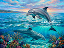 Jumping Dolphin (Landscape)