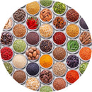 Just Spices (Round) Jigsaw Puzzle by Artist QPuzzles and Manufactured by QPuzzles in Queensland
