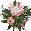 King Bouquet (Square) Jigsaw Puzzle by Artist Elizabeth Currie and Manufactured by QPuzzles in Queensland