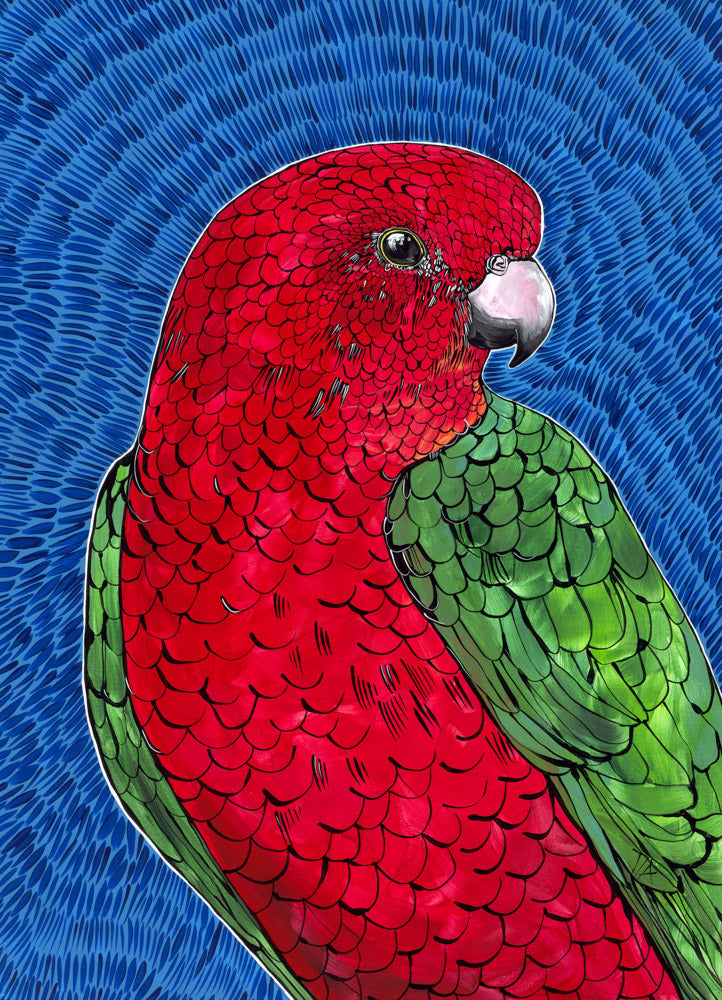King Parrot (Tray Puzzle) QPuzzles