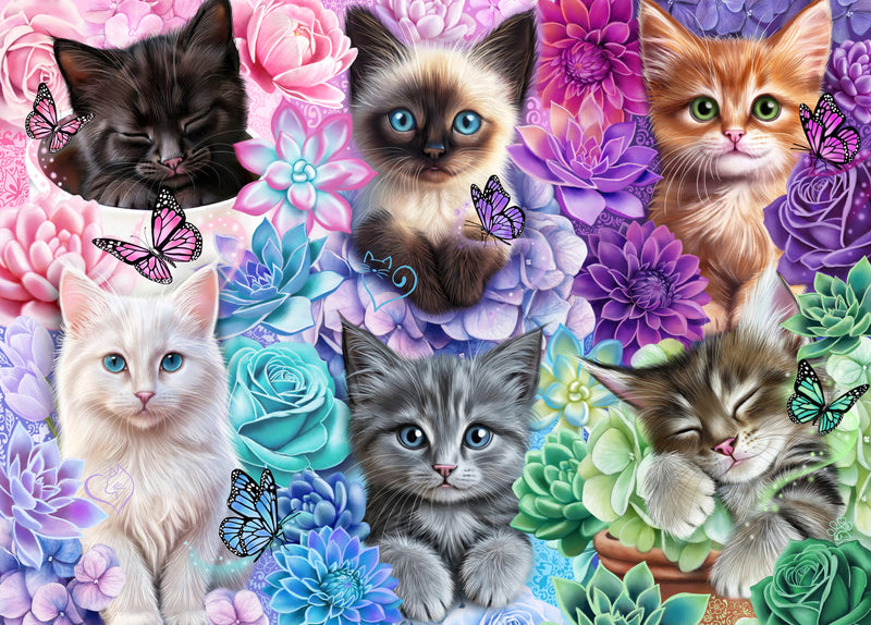 Kittie Blossoms (Landscape)