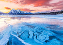 Lake Abraham Sunrise s (Landscape)