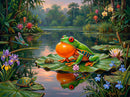 Life in the Lily Pads (Landscape)