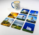 Guiding Lights Lighthouse Coaster Collection (Set of 8)