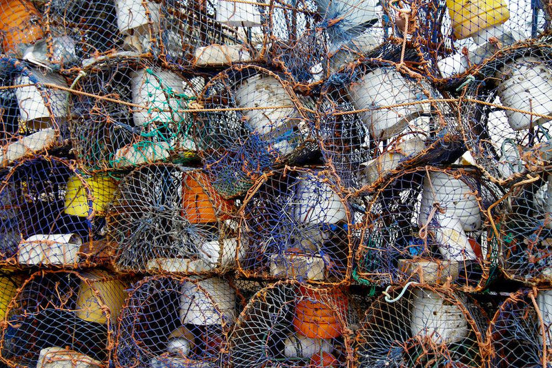 Lobster Pots - Essaouira Morocco (Landscape) Jigsaw Puzzle by Artist Simon Stokes and Manufactured by QPuzzles in Queensland
