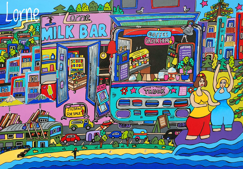 Lorne Milk Bar (Landscape) QPuzzles