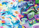 Magical Dolphins and Turtles (Landscape)