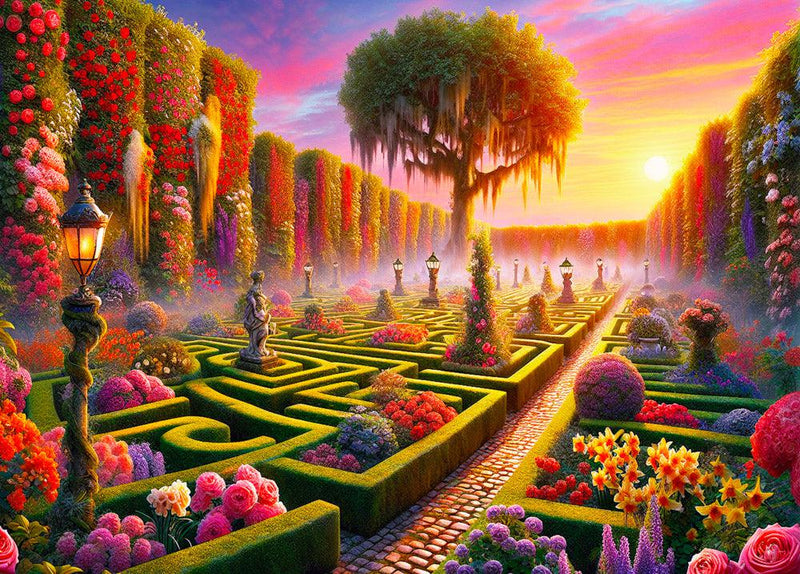 Manicured Maze (Landscape)