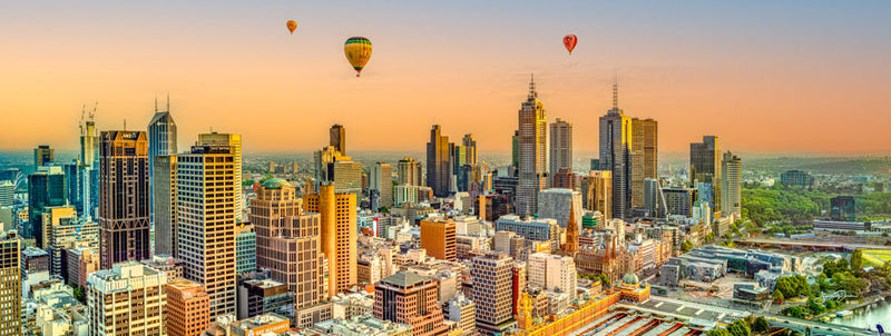 Melbourne Sunrise (Panorama) QPuzzles
