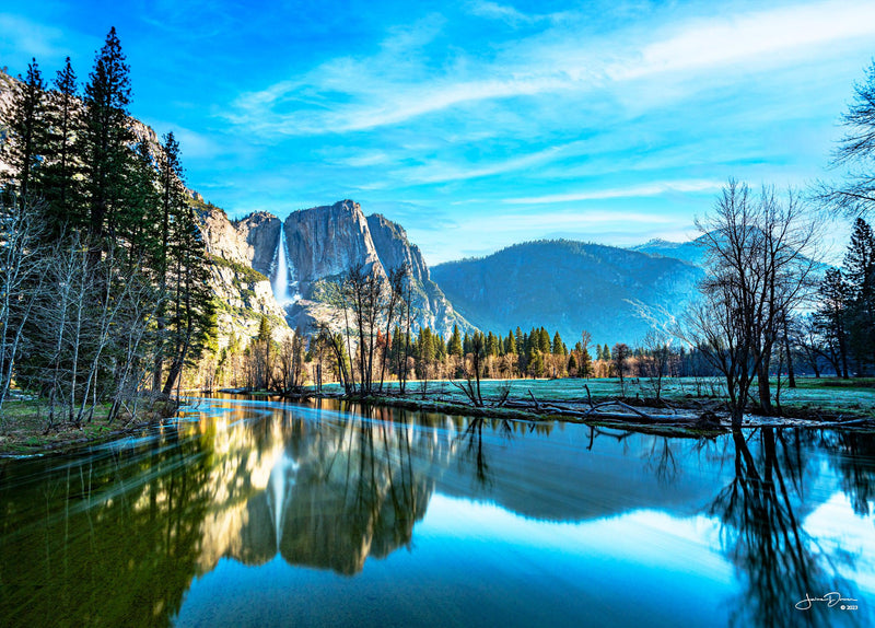 Merced River Reflections (Landscape)