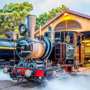 Mount Lyell No3 (Square) Jigsaw Puzzle by Artist Jaime Dormer and Manufactured by QPuzzles in Queensland