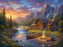 Mountain Lodge (Landscape)