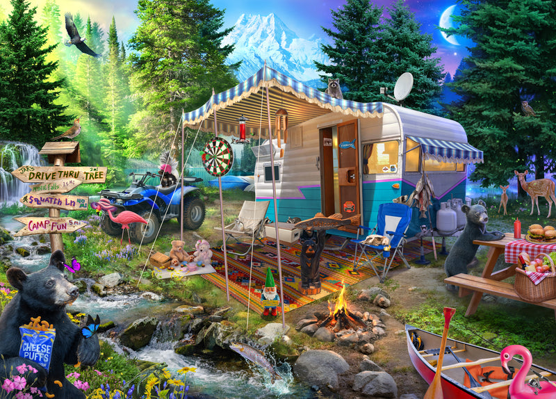 Mountain Retreat (Landscape)