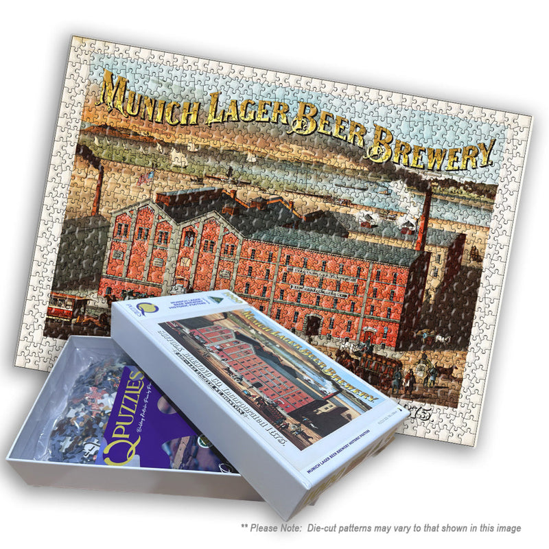 Munich Lager Beer Brewery Suffolk Brewing Co Inc 1875 (Landscape) QPuzzles
