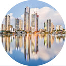 Paradise Reflections (Round) Jigsaw Puzzle by Artist Jaime Dormer and Manufactured by QPuzzles in Queensland