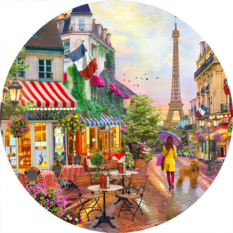 Parisian Charm (Round) QPuzzles