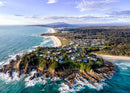 Potato Point Coast (Landscape) Jigsaw Puzzle by Artist Maree Jackson and Manufactured by QPuzzles in Queensland