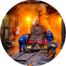 Puffing Billy Fireman (Round)