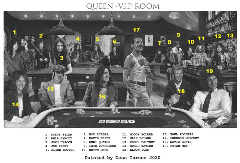 Queen VIP Room (Panorama) Jigsaw Puzzle by Artist Dean Turner and Manufactured by QPuzzles in Queensland