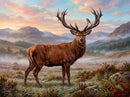Red Deer Stag (Landscape)