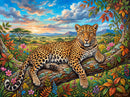 Resting Leopard II (Landscape)