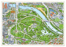 Royal BotanicGardens Map (Landscape)