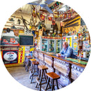 Rudd's Pub (Round) Jigsaw Puzzle by Artist Jaime Dormer and Manufactured by QPuzzles in Queensland