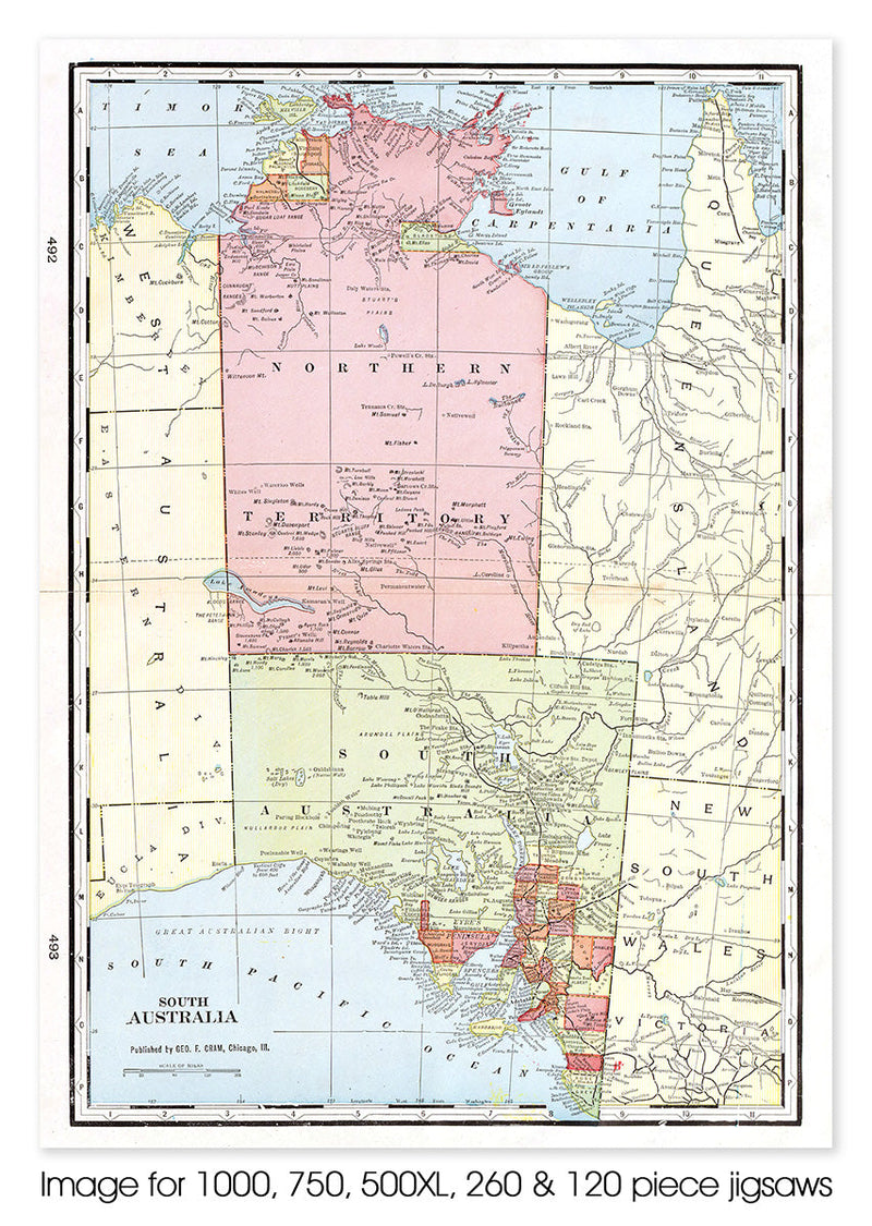 South Australia & Northern Territory - 1910's