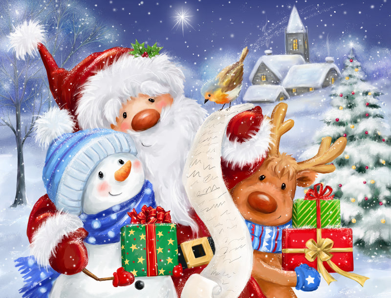 Santa's Helpers (Landscape)