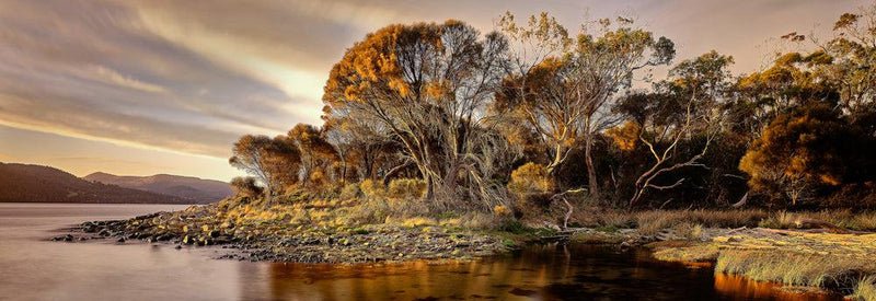 Sheepwash Bay (Panorama) Jigsaw Puzzle by Artist Bruce Pottinger and Manufactured by QPuzzles in Queensland