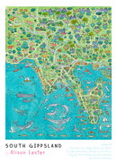 South Gippsland Map
