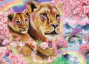 Spring Breeze Lions (Landscape)