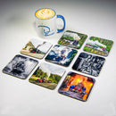 Timeless Steam Train Coaster Collection