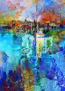 Steaming Out From Manly (Portrait)