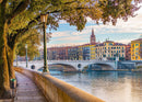 Streets of Verona (Landscape) Jigsaw Puzzle by Artist James Dormer and Manufactured by QPuzzles in Queensland