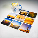 Awakening Sunrise Coaster Collection (Set of 8)