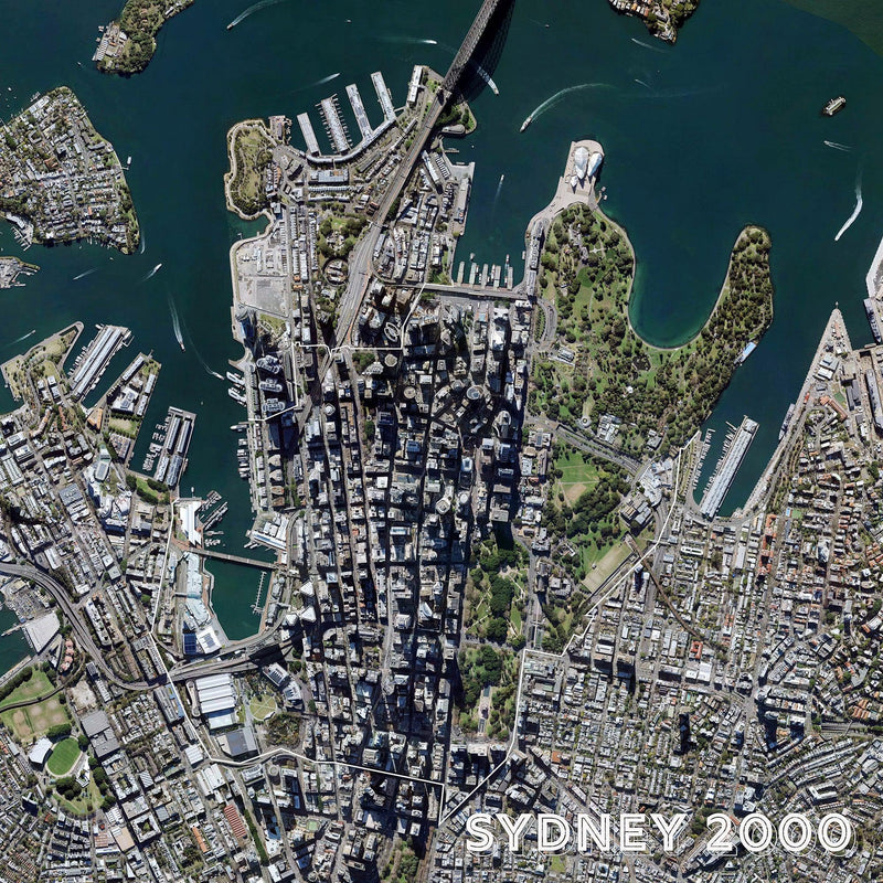 Sydney 2000 (Square) Jigsaw Puzzle by Artist Craig Holloway and Manufactured by QPuzzles in Queensland