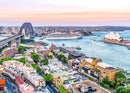 Sydney Harbour Sunset (Landscape) Jigsaw Puzzle by Artist Jaime Dormer and Manufactured by QPuzzles in Queensland