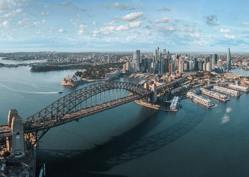 Sydney Skyline (Landscape) Jigsaw Puzzle by Artist Through Our Lens and Manufactured by QPuzzles in Queensland