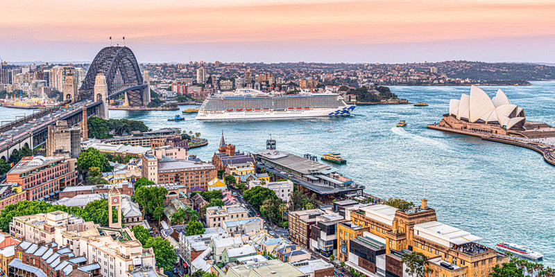 Sydney Harbour Sunset (Panorama)