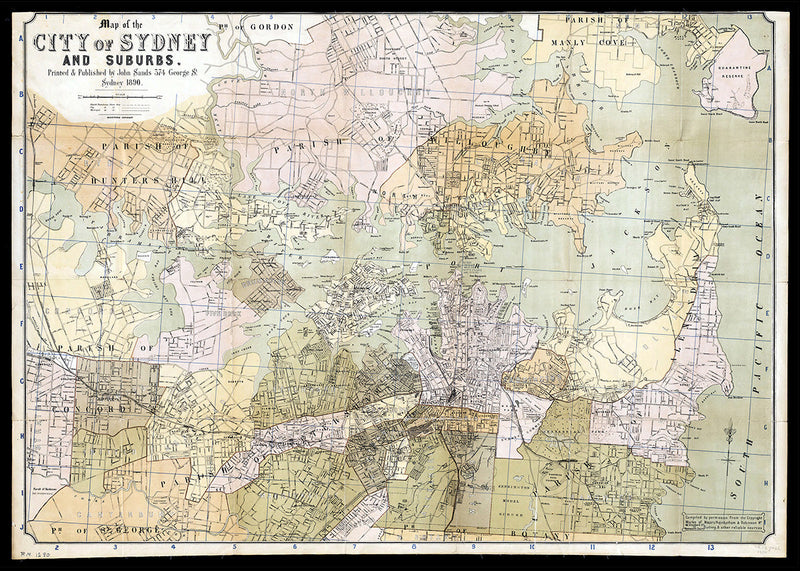 Sydney & Suburbs - 1890