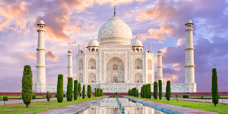 Taj Mahal (Panorama) Jigsaw Puzzle by Artist QPuzzles and Manufactured by QPuzzles in Queensland