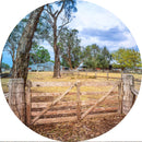 The Last Gate (Round) Jigsaw Puzzle by Artist Jaime Dormer and Manufactured by QPuzzles in Queensland